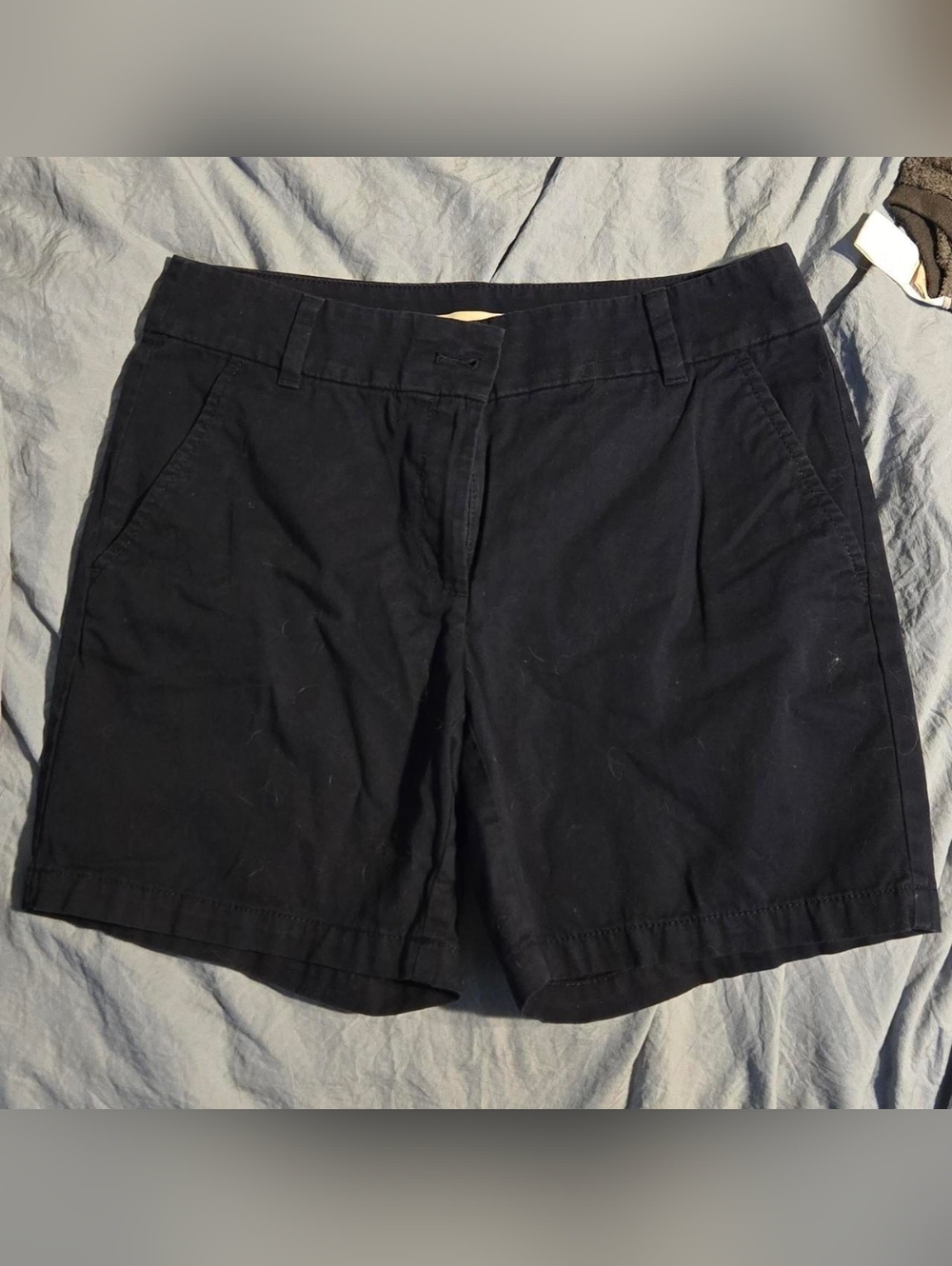 Loft Classic Women's Navy Cotton Shorts